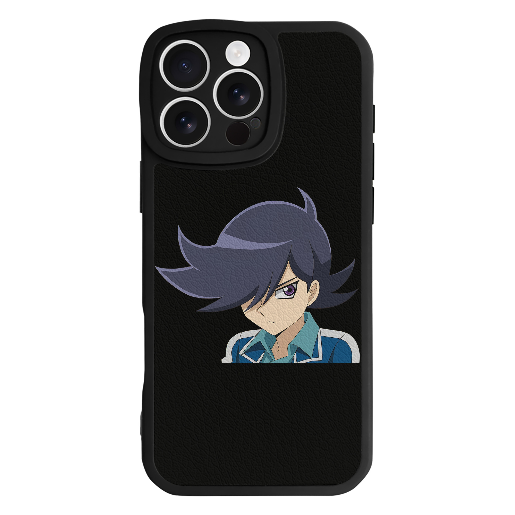 （画像用） 遊☆戯☆王 Yu-Gi-Oh! 【iPhone 16シリーズ対応】シリコンスマホケース（レザー調） 材質：シリコン